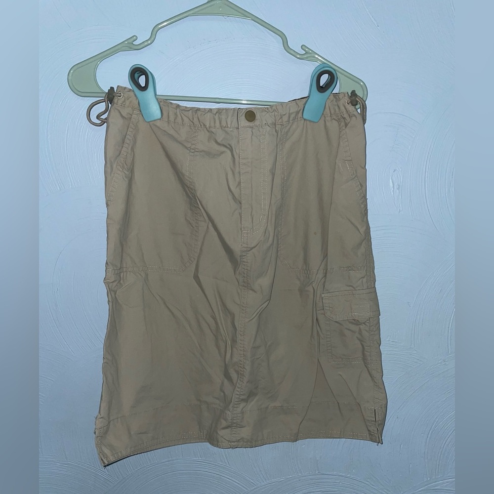 Women’s Small Columbia Khaki Cargo Skirt